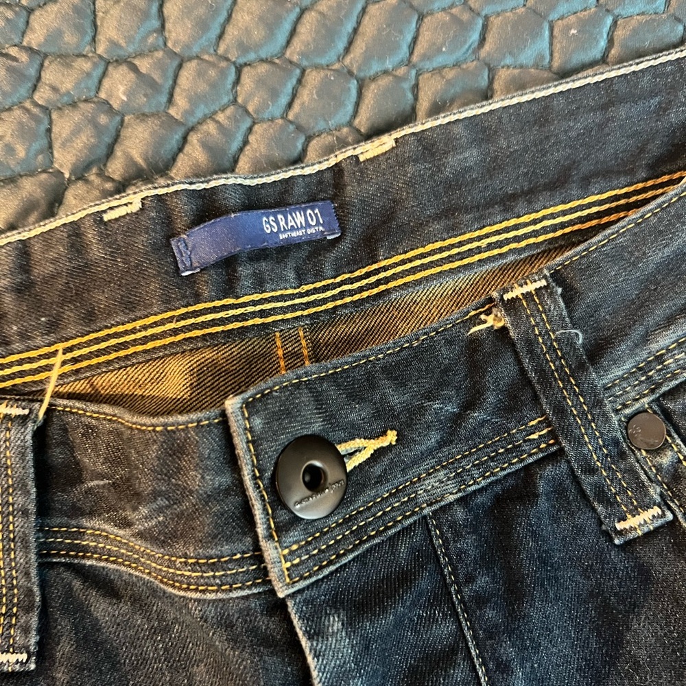 G-Star raw denim. 34 32 jeans - Great Condition G Star 3301 - Picture 6 of 8